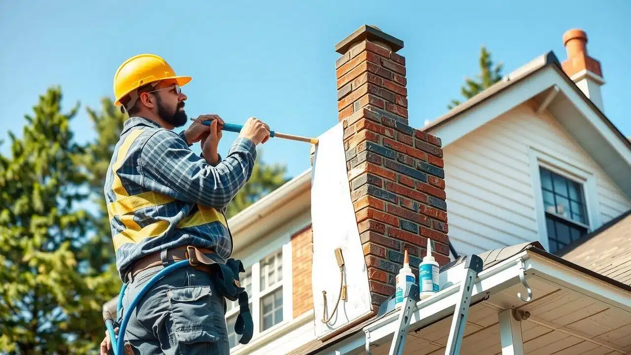 Can I waterproof my chimney myself?