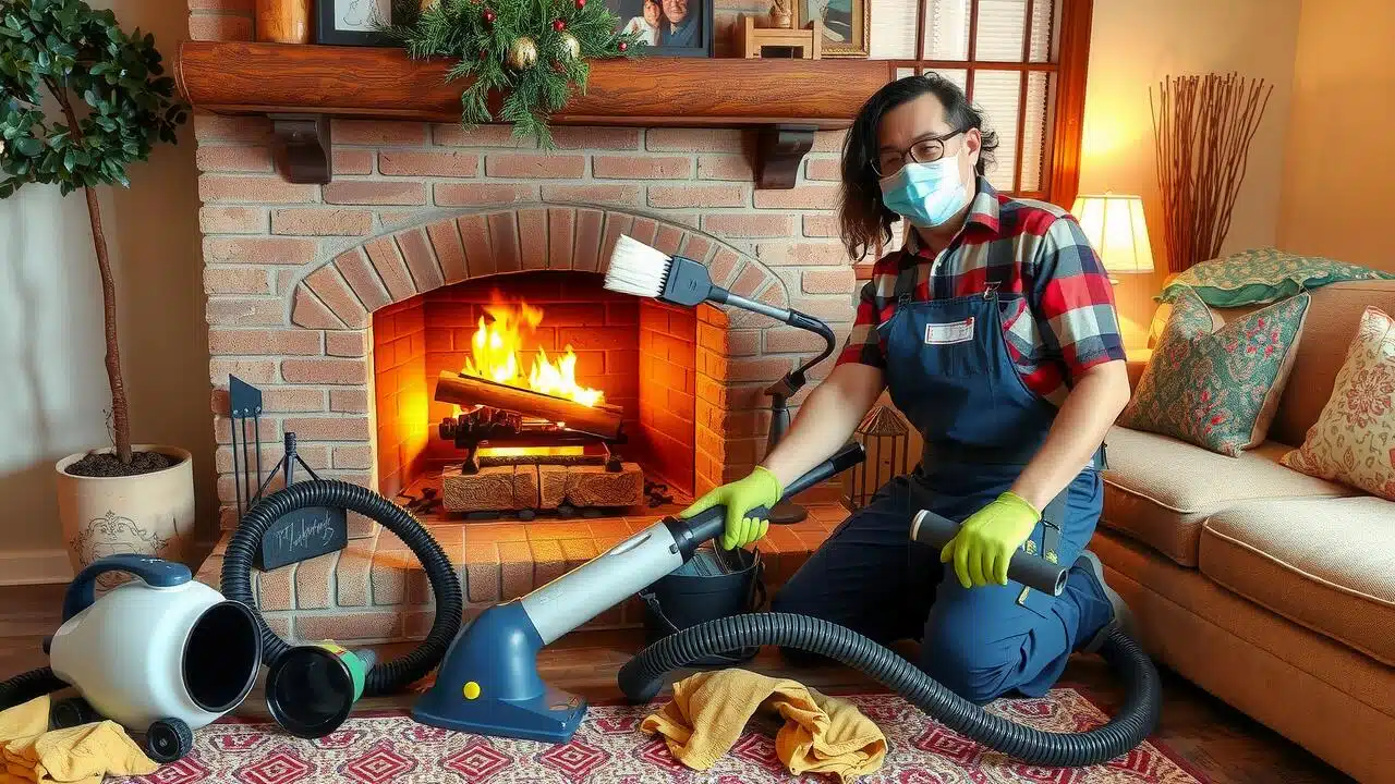 Chimney Fireplace Cleaning