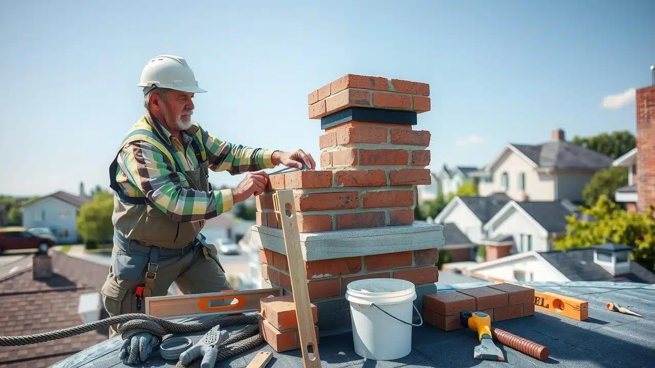 How much does it cost to replace chimney masonry?