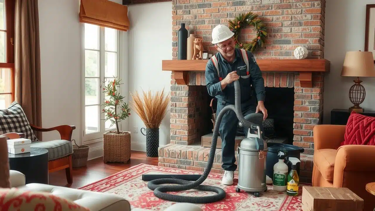 How to get rid of the smell of wood smoke in your house?
